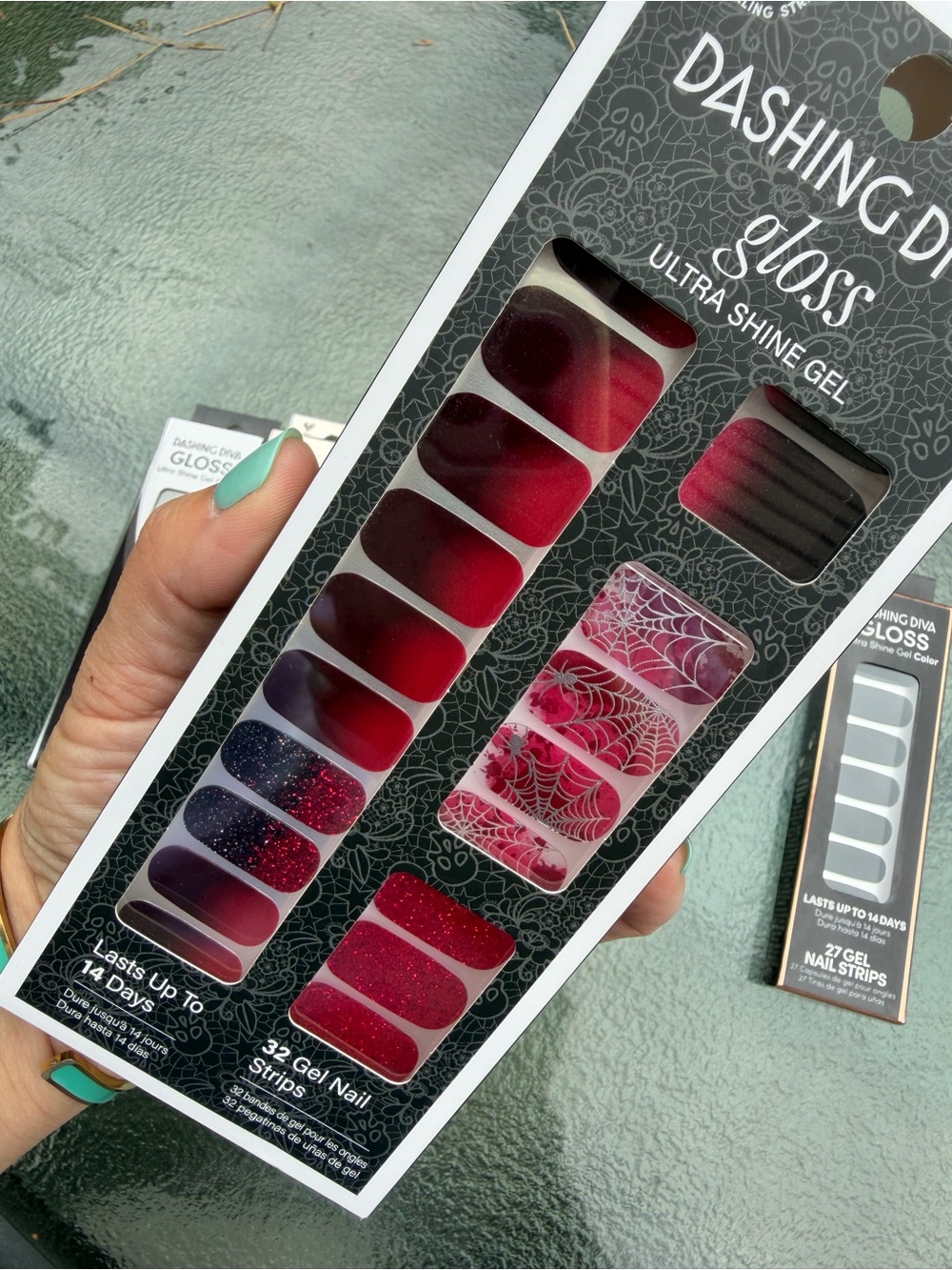 Dashing Diva Gloss Halloween Gel Nail Strips Bundle of 5 NEW - Picture 5 of 11